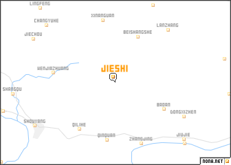 map of Jieshi