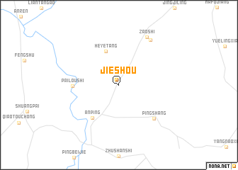 map of Jieshou