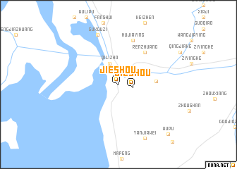 map of Jieshou