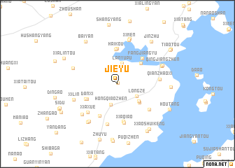 map of Jieyu