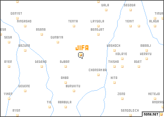 map of Jīfa