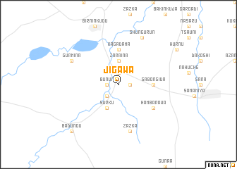 map of Jigawa