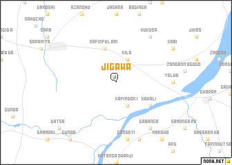 map of Jigawa