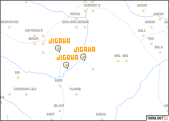 map of Jigawa