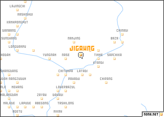 map of Jigawng