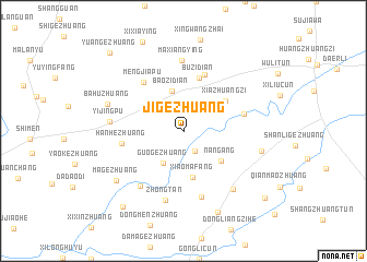 map of Jigezhuang