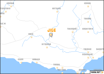 map of Jige