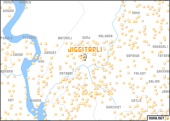 map of Jiggi Tarli