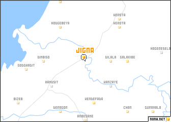 map of Jigna