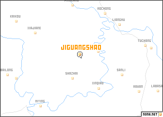 map of Jiguangshao