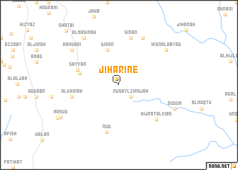 map of Jiharine