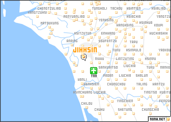 map of Jih-hsin