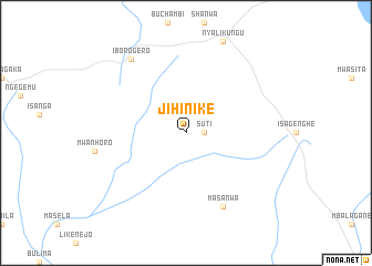 map of Jihinike