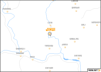 map of Jihui