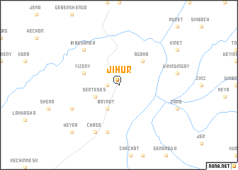 map of Jihur