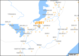 map of Jiibey