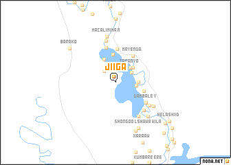 map of Jiiga