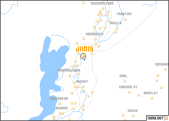 map of Jiinis