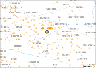 map of Jījābād