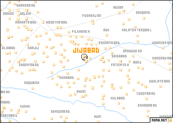 map of Jījābād