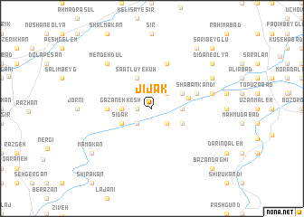 map of Jījak