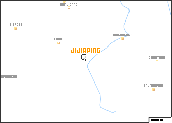 map of Jijiaping