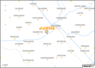 map of Jijiashe