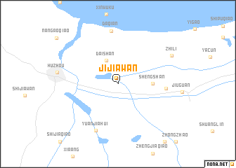 map of Jijiawan