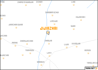 map of Jijiazhai