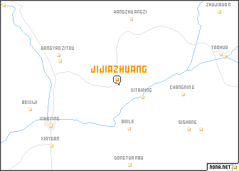 map of Jijiazhuang