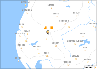 map of Jijia