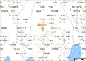 map of Jikame