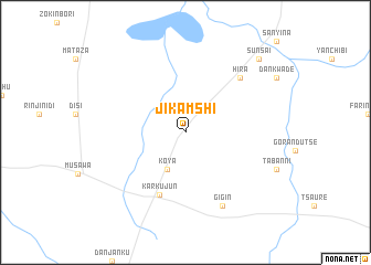 map of Jikamshi