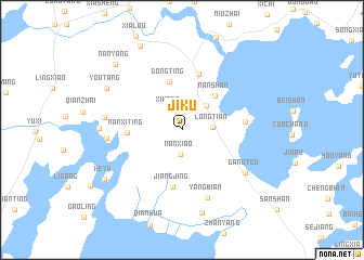 map of Jiku