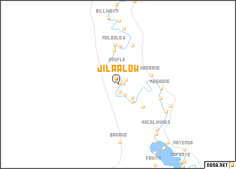 map of Jilaalow