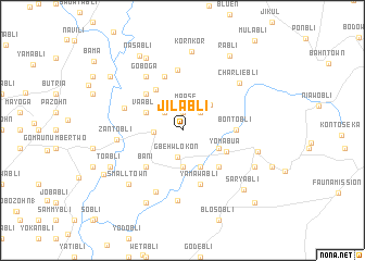 map of Jilabli