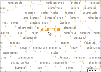 map of Jilantabi