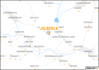 map of Jilavele