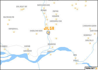 map of Jilga