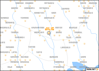 map of Jilig