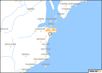 map of Jiliki