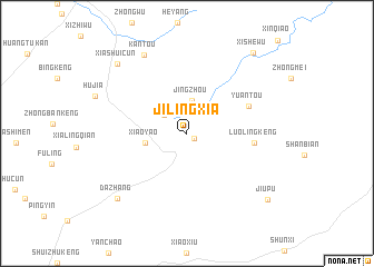 map of Jilingxia