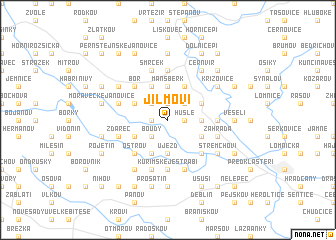 map of Jilmoví