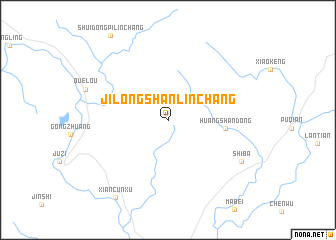 map of Jilongshanlinchang