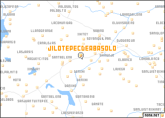 map of Jilotepec de Abasolo