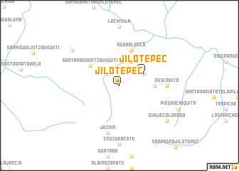 map of Jilotepec