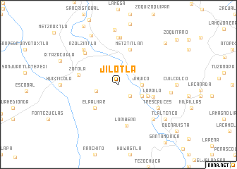 map of Jilotla