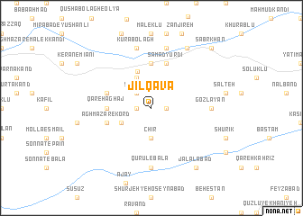 map of Jīlqavā