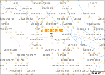 map of Jima Arriba