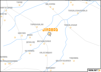 map of Jīmābād